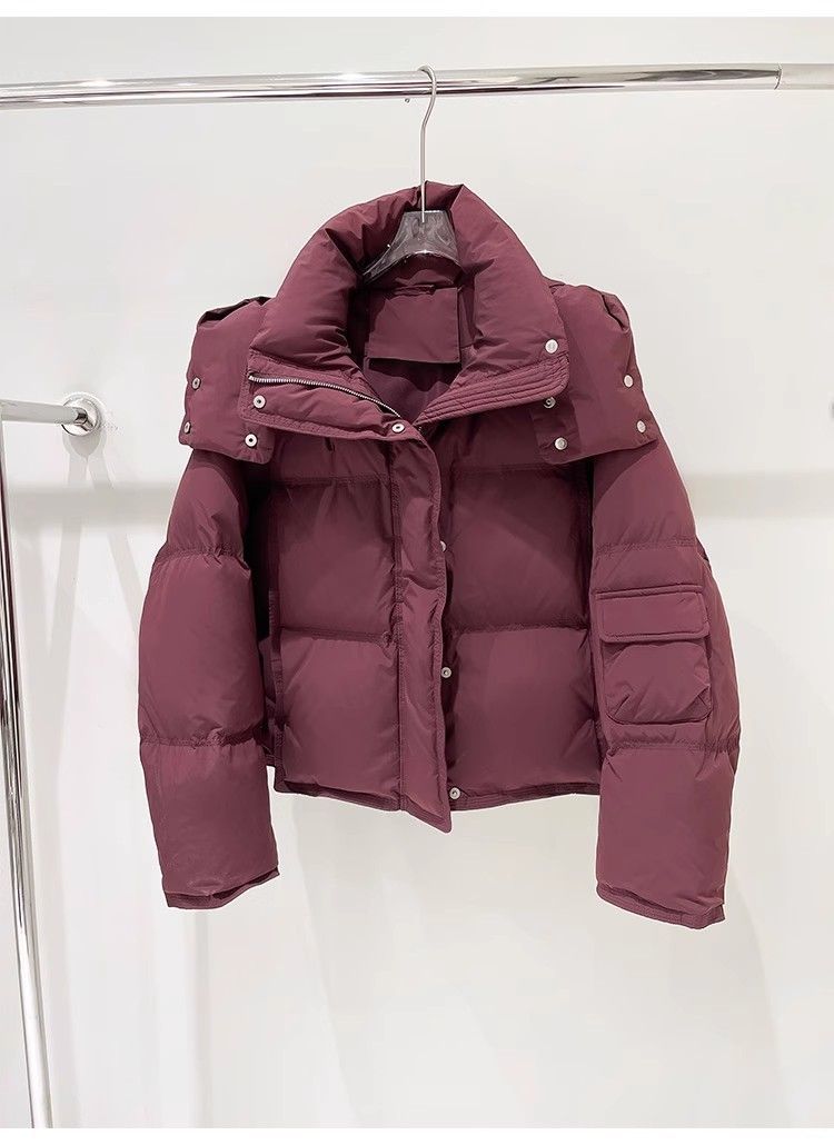 Veste chaude à capuche et à la mode pour femmes