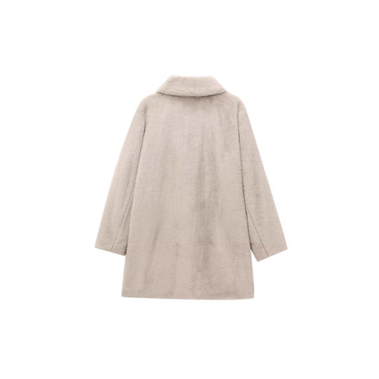 Veste Manteau en Fourrure pour Femmes