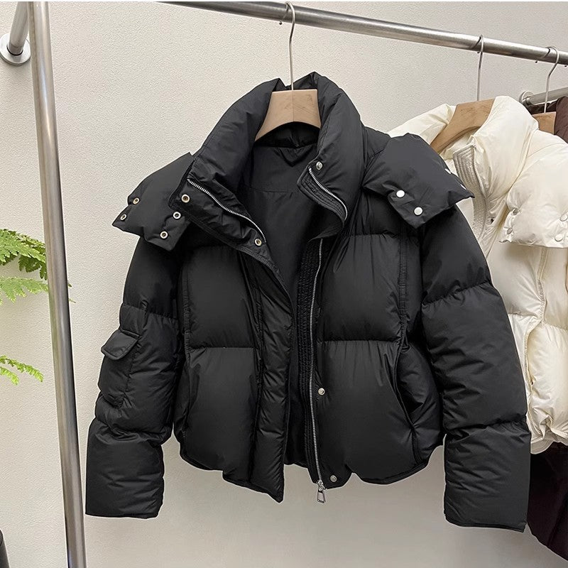 Veste chaude à capuche et à la mode pour femmes