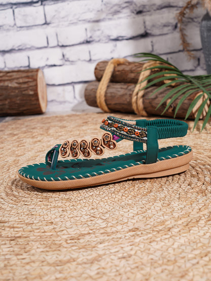 Sandale style bohéme