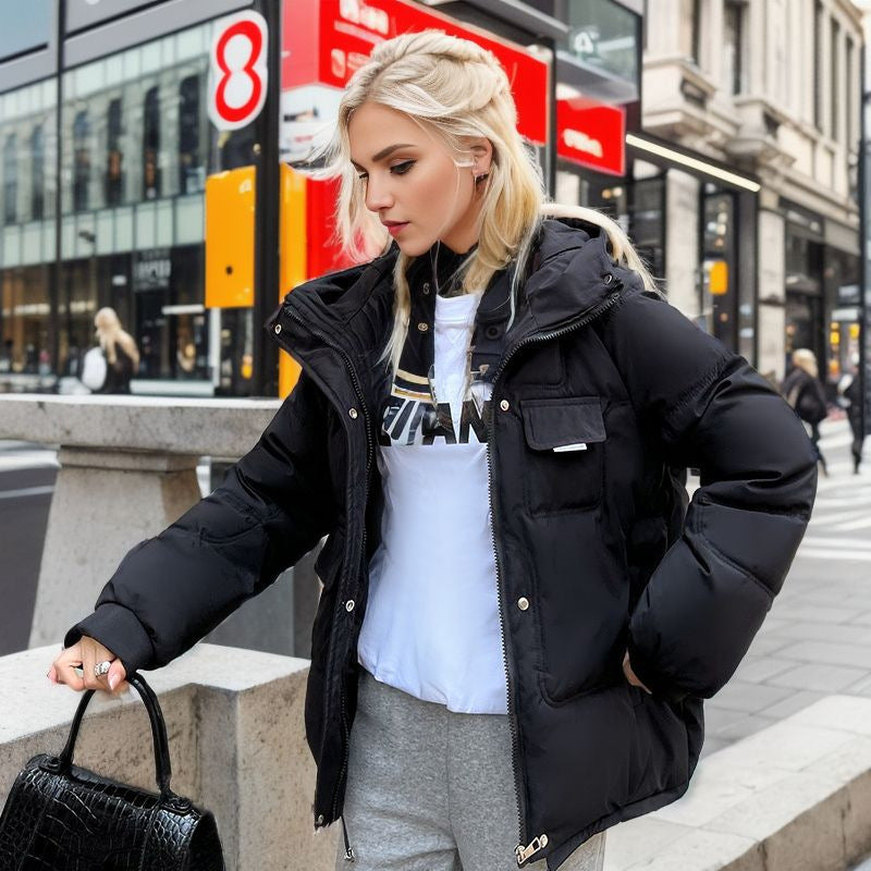 Manteau épais d'automne et d'hiver pour femmes