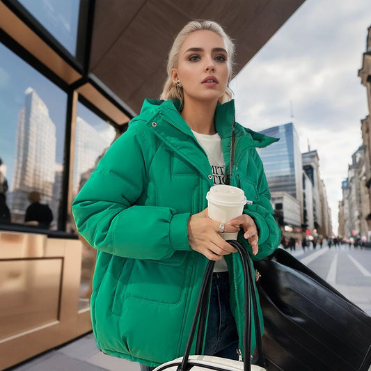 Manteau épais d'automne et d'hiver pour femmes