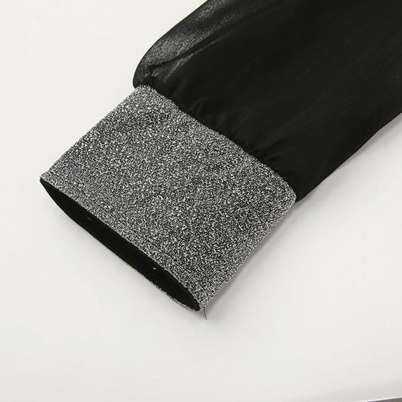 Robe Sexy à col en V pour femme