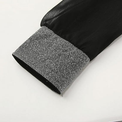 Robe Sexy à col en V pour femme