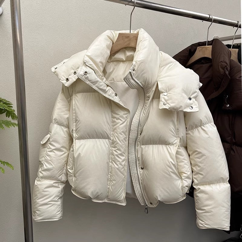 Veste chaude à capuche et à la mode pour femmes
