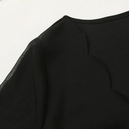 Robe Sexy à col en V pour femme