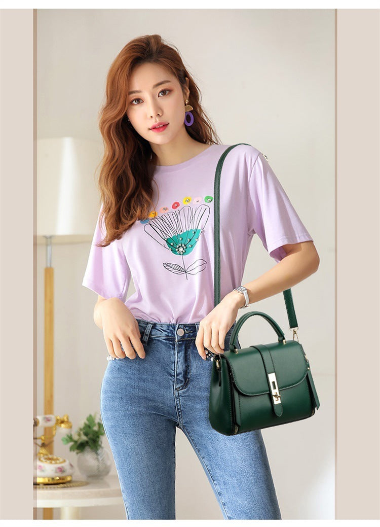 Sac à bandouliére en cuir de haut qualité pour femme